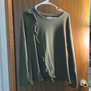 Falls creek , XL green 60% cotton, 40% polyester